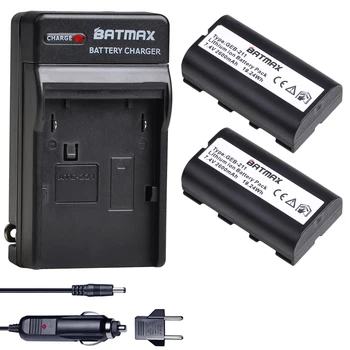 2 елемента от 7,4 В 2600 mah GEB211 GEB212 Батерия + стенно зарядно устройство за ATX1200 RX1200 GPS1200 GRX1200 GPS