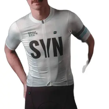 The SYN LunaAIR Колоездене Джърси мъжки Нова въздушна мрежа с къс ръкав, риза за автомобилния състезания, Дишаща Бързосъхнеща велосипедна дрехи за езда