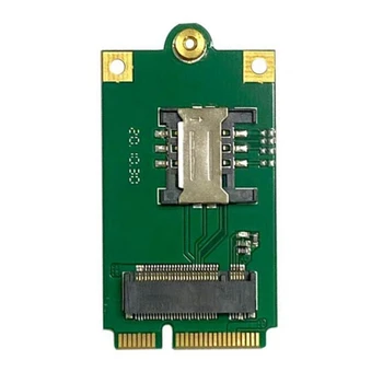 Такса адаптер 4G 5G M. 2 за Pcie NGFF на Mini Pci-E слот за SIM-карти за L860-GL DW5820E DW5816E EM7455