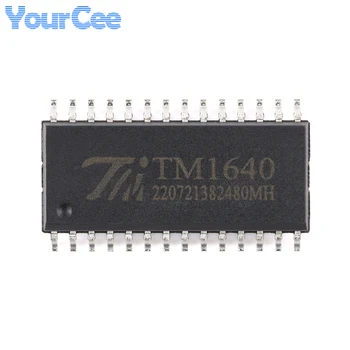 10шт TM TM1640 (TA2103) Нова версия на интегрални схеми за управление на led драйвера СОП-28