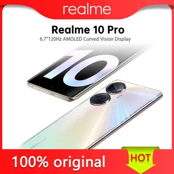 Оригинален Смартфон Realme 10 Pro 5G 6,72 