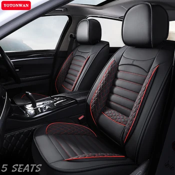 Висококачествени калъфи за автомобилни седалки YOTONWAN, универсални, с пълно покритие, за Honda Accord, Civic, Honda CR-V, специални аксесоари, протектор