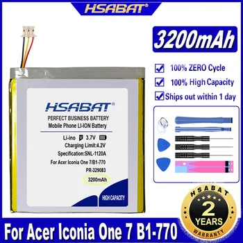 Батерия HSABAT KT.0010H.003, PR-329083 с капацитет 3200 mah за таблети Acer Iconia One 7 B1-770 A5007