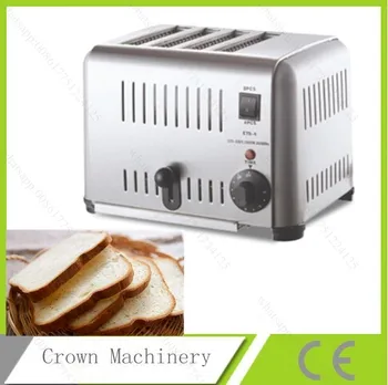 Електрическа машина за печене на хляб 4 филии; тостер