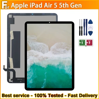 Оригинал За Apple iPad Air 5 5th Gen 2022 A2588 A2589 A2591 LCD сензорен дисплей, Дигитайзер, Замяна за Air 5 LCD