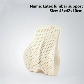 Възглавници от естествен латекс средната подкрепа за легла Помага да се намали напрежението върху гърба, корема и странични спални места