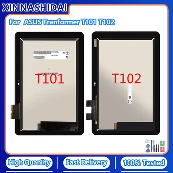 LCD Дисплей За ASUS Transformer Book T101 HA T101H T101HA За ASUS Transformer T102HA T102 LCD сензорен дисплей и Цифров Преобразувател в Събирането на