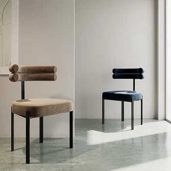 Луксозно дизайнерско офис стол Модерна стая в Минималистичен Стол за спални Nordic Lounge Muebles Para El Hogar Ресторанная Мебели