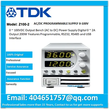 TDK-Z100-2 захранване: програмируем лаборатория; на Канала: 1; 0-100 vdc; 0-2A