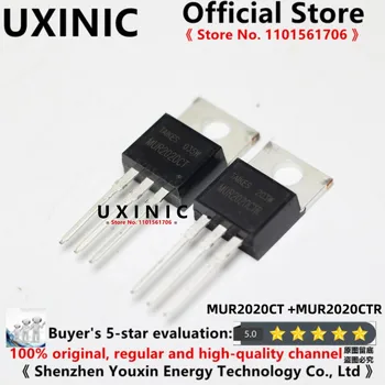 UXINIC 100% Нов Внос на Оригинални MUR2020CT, MUR2020CTR TO-220, Диоден Бързо Възстановяване 20A/200V