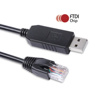 Кабел APC Smart-UPS 5G FTDI USB, RS232 към 10-номера за контакт на серийния кабел RJ50, което е съвместимо с APC 940-1525A или 940-0625A