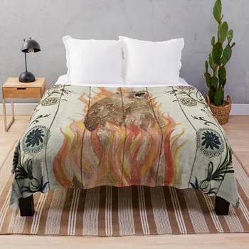 Одеяло с изображение на мечка Мидсоммар