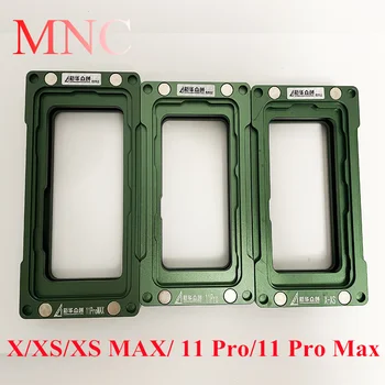 2 бр., магнитна рамка XHZC, bezel, прес-форма за клип, натиснете форма за iPhone X XS 11 Pro Max, ПРЕС-форма за LCD екрана