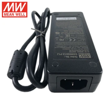 Meanwell GSM60A15-P1J 60 W 4A 15 В Медицински Адаптер VI ниво 110/220v ac до 15 vdc Адаптер MEAN WELL 3 щифта