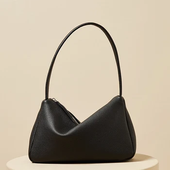 Petscog, луксозната марка дизайнерски дамски чанта 2022, мека чанта през рамо от изкуствена кожа с цип, френска ежедневна чанта-скитник Bolsa Mujer
