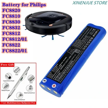 Батерия за робот-прахосмукачка 14,4 v/3400 mah 4ICR19/65 за Philips FC8820, FC8810, FC8830, FC8832