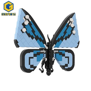 Gobricks MOC, насекоми, пеперуди, градивен елемент на Творчество, Дизайн, Наука, Образование, Декоративни Орнаменти, блокчета, Играчки за деца