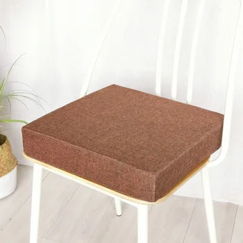Възглавница за седалка от разпенен материал 35D с полиэстеровой кърпа, идеален за столове, эркеров, мека мебел, Подходящ за дневна, спалня, офис
