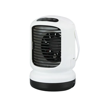 1 БР. Вентилатор за Климатик USB Вентилатор Водна Мъгла Персонален Вентилатор за Охлаждане на Въздуха Тенис на Преносим Вентилатор за Овлажняване