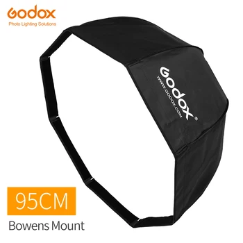 Godox SB-UE 95 см 37 инча Преносим Осмоъгълни Чадър-Софтбокс с монтиране Bowens за Студийната Светкавица Godox DE300 DE400 SK300 SK400