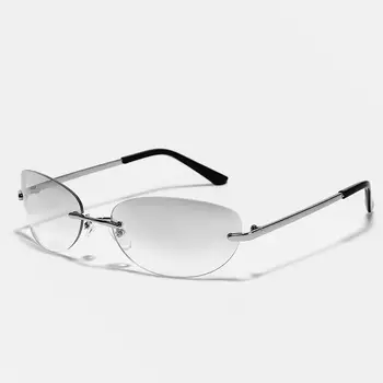 Очила с UV400, сенки за очила, стегнати слънчеви очила 2000-те години в стил пънк, слънчеви очила Y2K, слънчеви очила