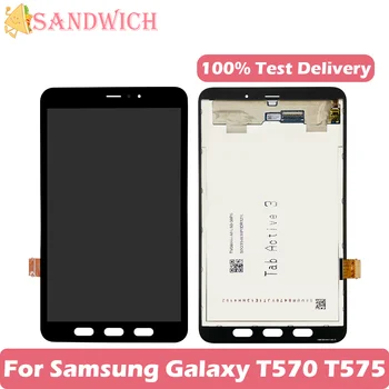 Оригинален 100% LCD дисплей за Samsung Galaxy Tab Active3 3rd Gen 2020 T575 T570 LCD сензорен дисплей, дигитайзер, пълна събрание