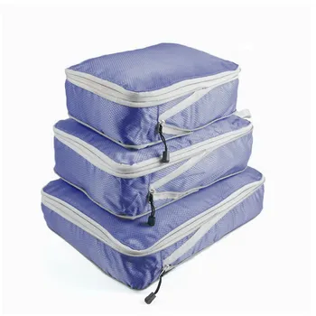 Чанта за сортиране на дрехи, бельо, чорапи, пътнически багаж, куфар, органайзер, преносима Сгъваема Чанта за съхранение, Компресиране опаковка, комплект кубчета