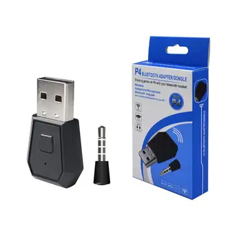 3,5 мм Bluetooth 4,0 + EDR USB Безжичен адаптер за контролер PS4 Комплект Bluetooth-слушалки/слушалки/микрофон