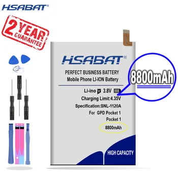 Новият пристигането на [HSABAT] Взаимозаменяеми батерия с капацитет 8800 mah 6664107 за GPD Pocket 1 Pocket1