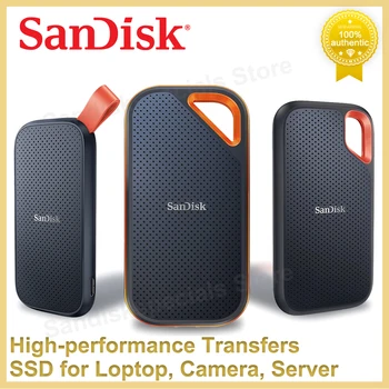 SanDisk SSD E30 E61 E81 Твърд диск, Външен Твърд диск Type-C USB3.2 Gen 2 Оригиналния Преносим SSD-диск За Сървър камера за Лаптоп