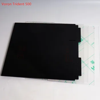 Blurolls Voron Trident 500 препоръчана прозрачен корпус от акрил, плексиглас, с черна долния панел
