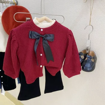 Палта за момичета, яке, памучен връхни дрехи, ветрозащитный пуловер 2023 г., пролетно-есенна спортни дрехи за улици, детски дрехи