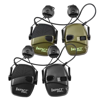Е-слушалки за защита на уши, при лов, стрелба, Антишумовые слушалки, намаляване на шума, тактическа защита на слуха