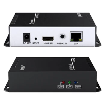 Икономичен RTSP IPTV с ниска честота ПР Rtmps излъчването на живо H265 H264 HDMI 4K UHD видеокодер ONVIF