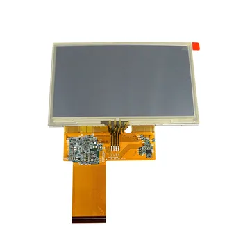 AUO 5,0-инчов TFT-LCD дисплей със сензорен панел A050FW01 V5 WQVGA 480 (RGB) *272