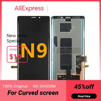 Подмяна на мобилен телефон Galaxy Note9 за Samsung N960 със сензорен екран, оригинален LCD дисплей