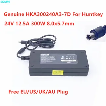 Оригинален адаптер Huntkey HKA300240A3-7D 24V 12.5 A 300W 8.0x5.7mm За Зарядно устройство