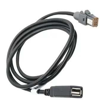 Авто аудио кабел черен USB конектор USB 2.0 за Impreza 2012-2013