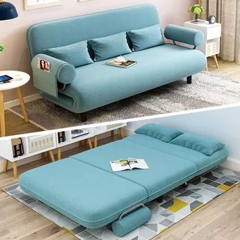 Голям разтегателен диван, кърпи, сгъваема домашна хол, лесен модерен диван за хол, многофункционален диван-стол