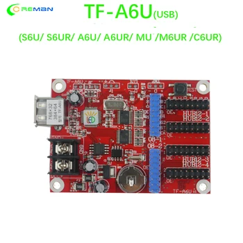 Софтуерен контролер TF-A6U USB с led дисплей, Такса за управление на Асинхронен софтуер TF-СУ/S6U/S6UR/A6U/A6UR/MU/M6UR/C6UR/M6NUR